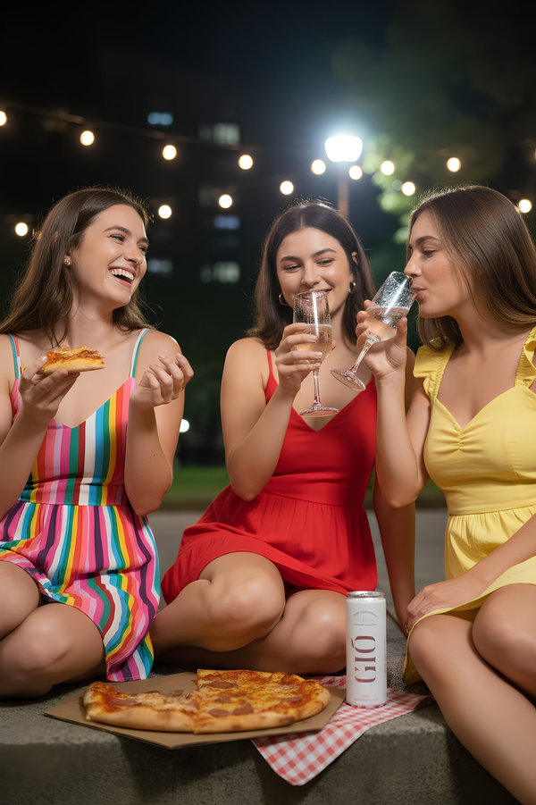 Enjoying a leisurely brunch.